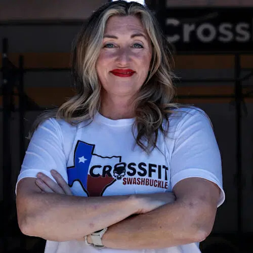 Krystal Regan CrossFit Coach At Gym In Royse City